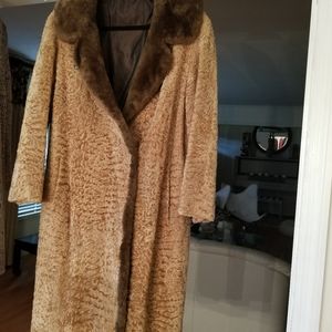 Vintage beauty!  Mink and  soft lambswool